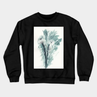 Queen Anne's Lace in Ink Crewneck Sweatshirt